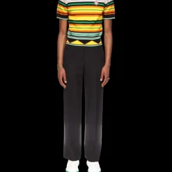 Knit Striped T-Shirt