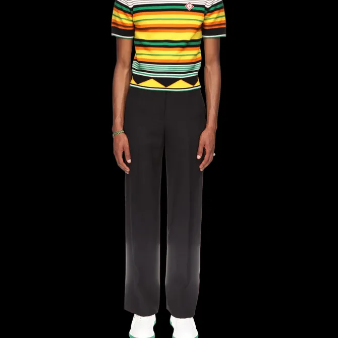 Knit Striped T-Shirt