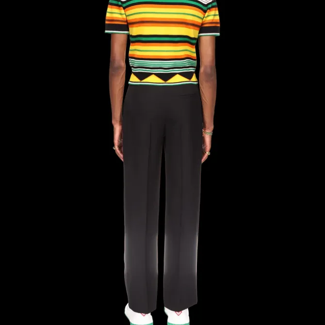 Knit Striped T-Shirt