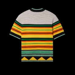 Knit Striped T-Shirt