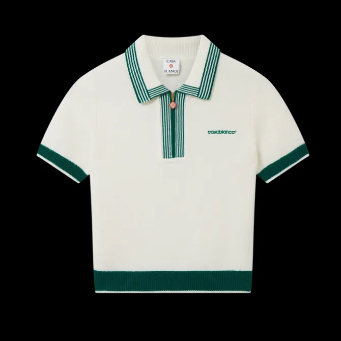 Knit Tennis Polo Shirt