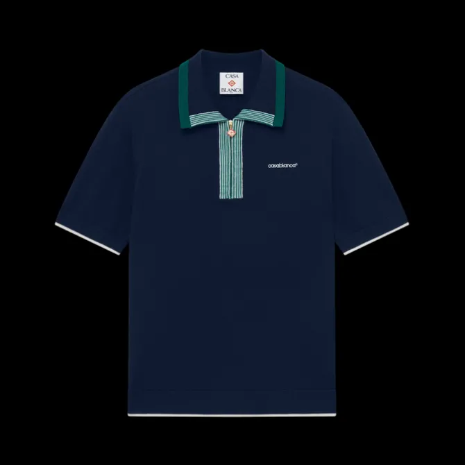 Knit Tennis Polo Shirt