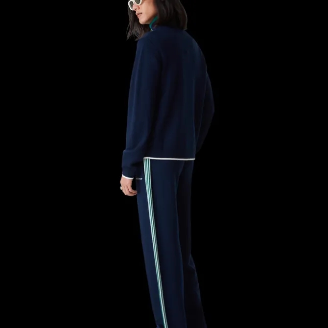 Knit Tennis Track Jacket
