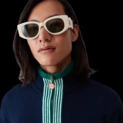 Knit Tennis Track Jacket