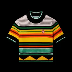 Knitted Striped Shirt