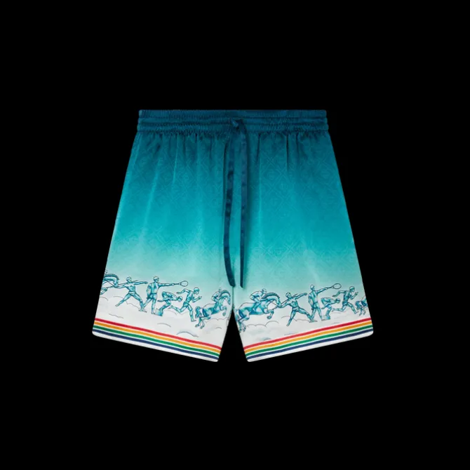 La Déesse Du Stade Silk Shorts