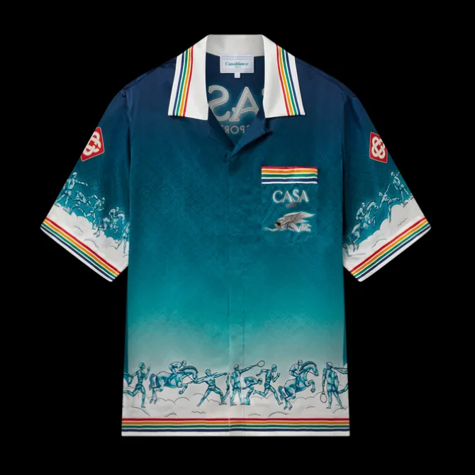 La Déesse Du Stade Silk Shirt