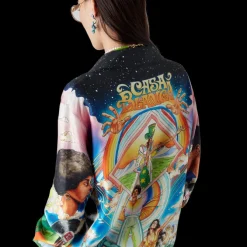 La Musique Long Sleeve Silk Shirt