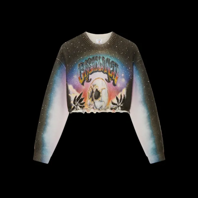 La Prémonition Cashmere Blend Cropped Jumper