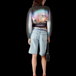 La Prémonition Cashmere Blend Cropped Jumper