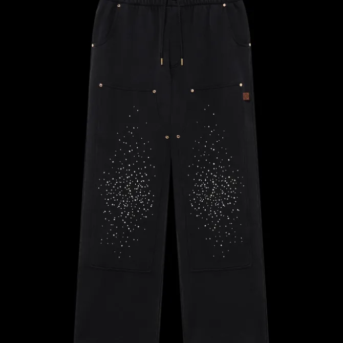La Prémonition Crystal Embellished Sweatpants