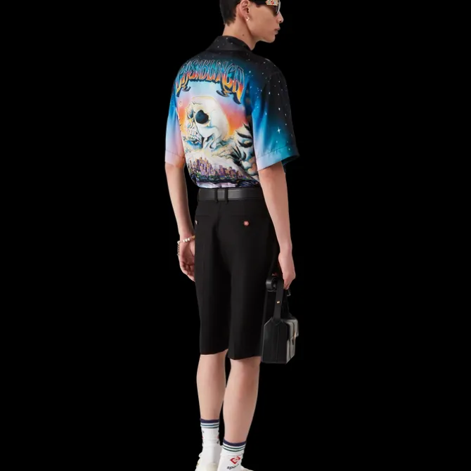 La Prémonition Short Sleeve Silk Shirt