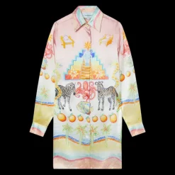 L'Arbre De Vie Button Through Dress