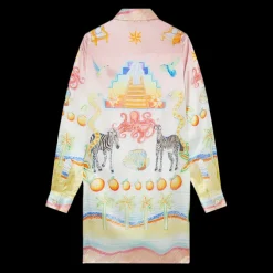 L'Arbre De Vie Button Through Dress