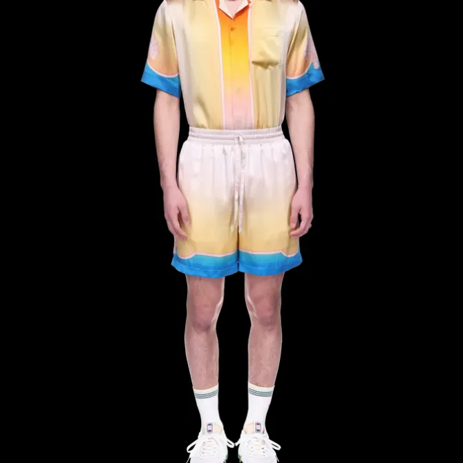 L'Arc Coloré Silk Shorts