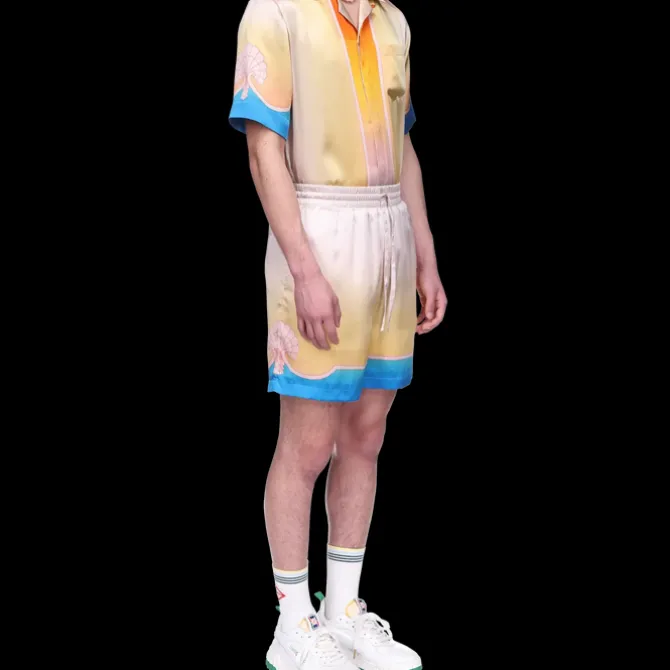 L'Arc Coloré Silk Shorts