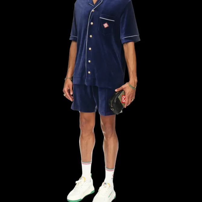 Laurel Velour Short Sleeve Shirt