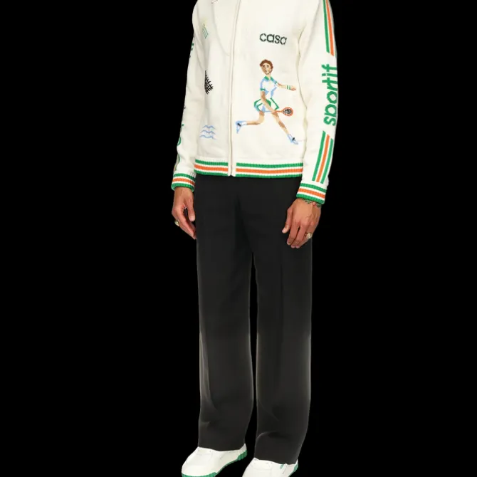 Le Jeu Intarsia Knit Jacket