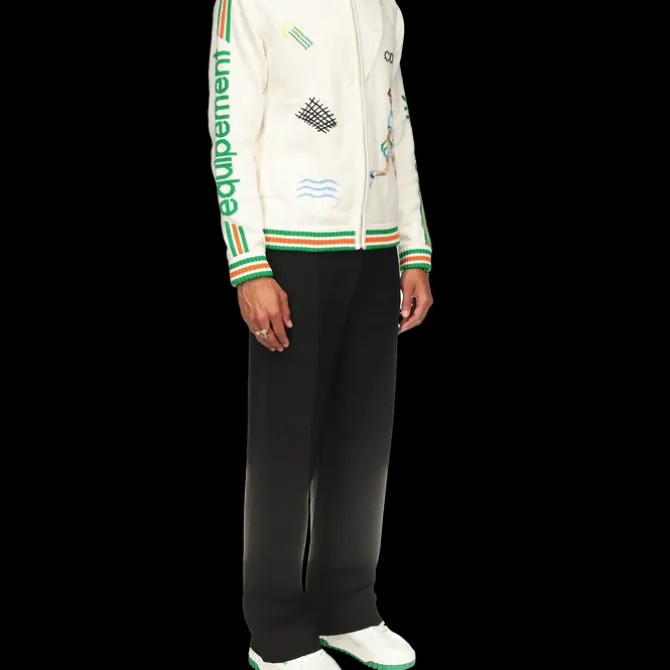 Le Jeu Intarsia Knit Jacket
