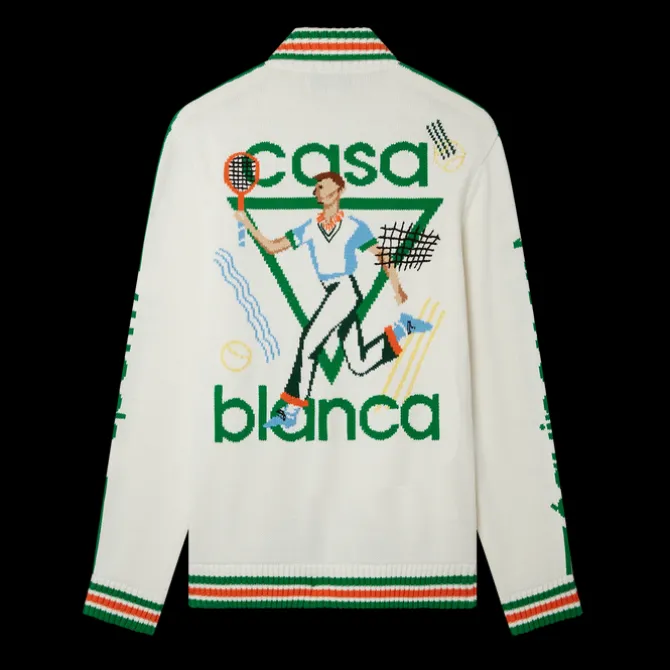Le Jeu Intarsia Knit Jacket