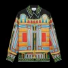 Le Palais En Fleur Silk Shirt