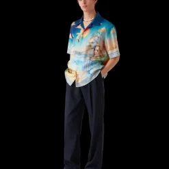 Le Plongeon Short Sleeve Silk Shirt