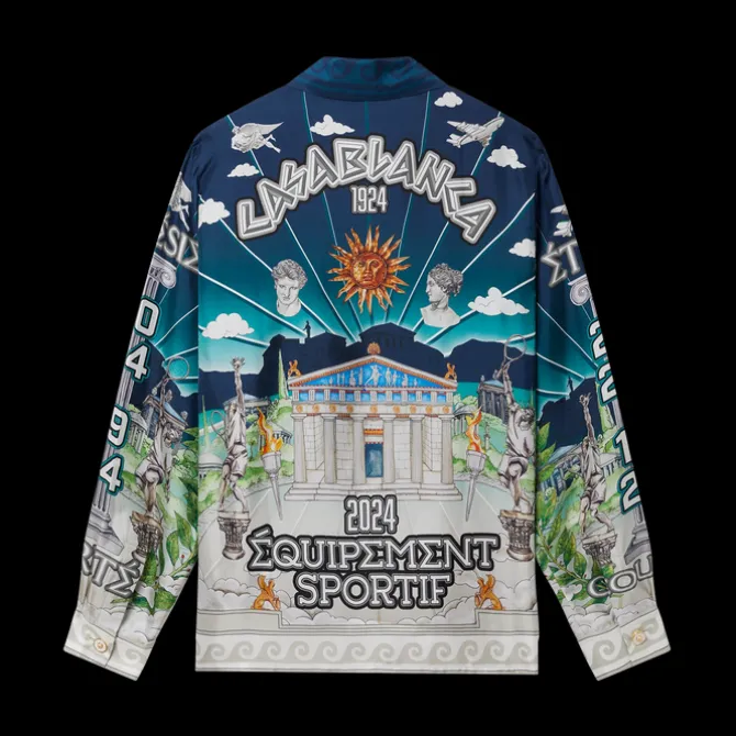 Le Temple Du Sport Silk Shirt