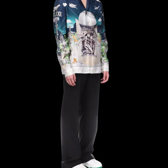 Le Temple Du Sport Silk Shirt
