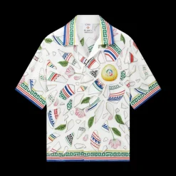 Le Vase Brise Short Sleeve Silk Shirt