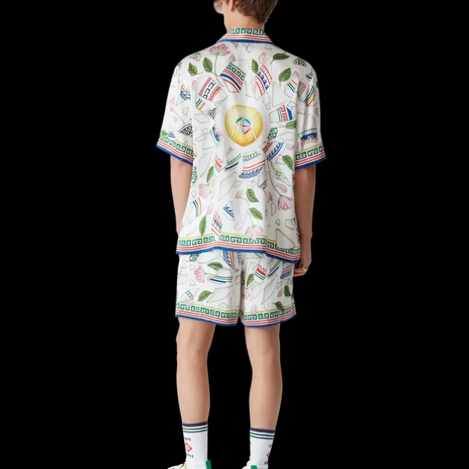 Le Vase Brise Silk Shorts