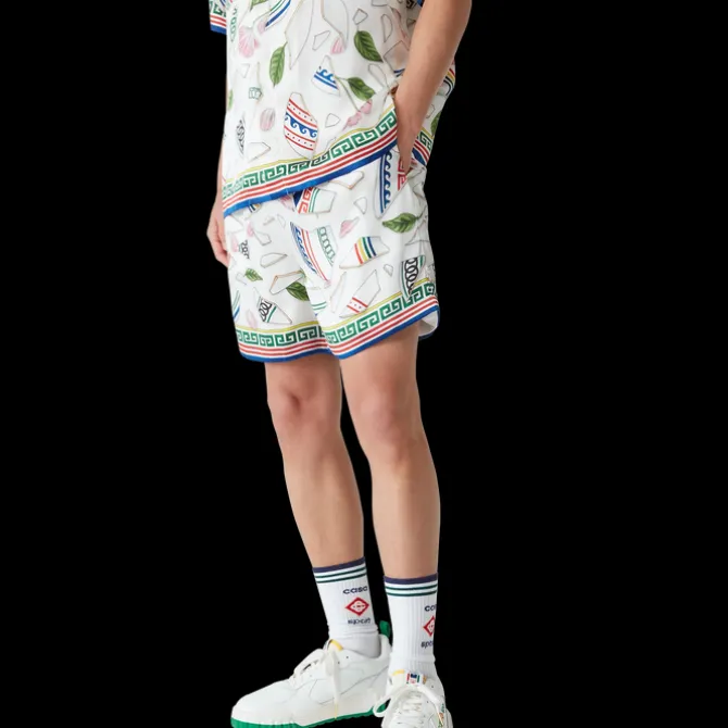 Le Vase Brise Silk Shorts