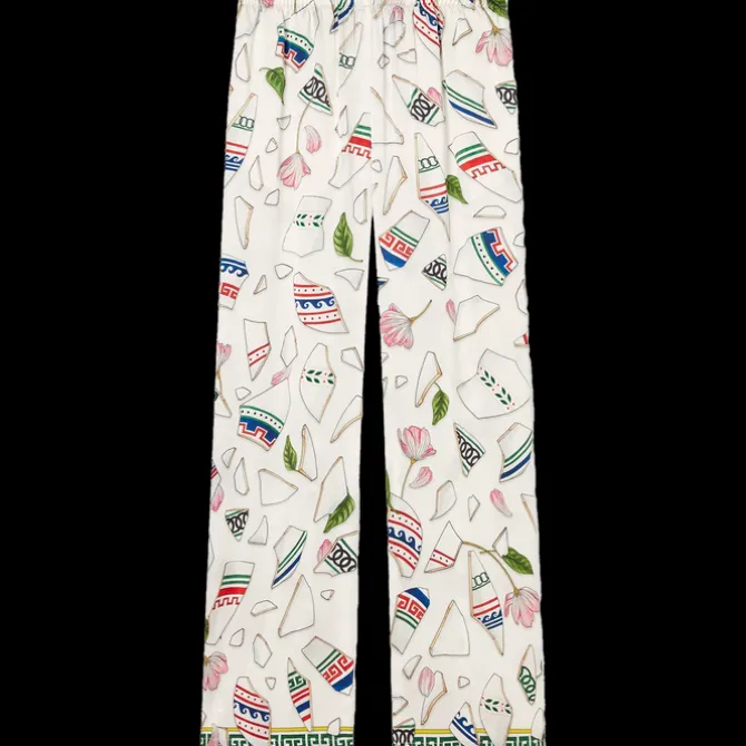 Le Vase Brise Silk Trousers