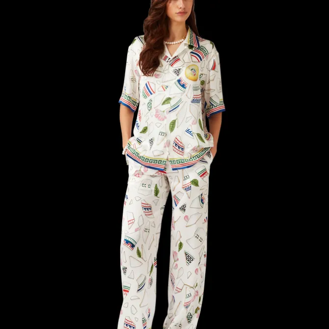 Le Vase Brise Silk Trousers