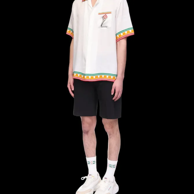 Leaning Column Silk Shirt