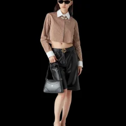 Leather Skater Shorts