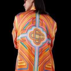 Low Rider Long Sleeve Silk Shirt