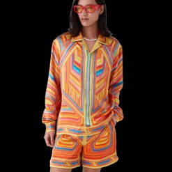 Low Rider Long Sleeve Silk Shirt