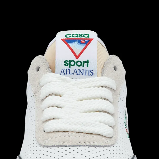 Men's Atlantis White & Chrome Sneaker