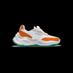 Men's Atlantis White & Clay Orange Sneaker