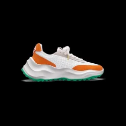 Men's Atlantis White & Clay Orange Sneaker
