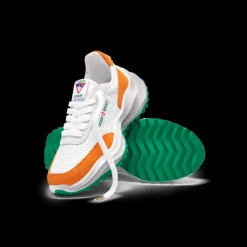 Men's Atlantis White & Clay Orange Sneaker
