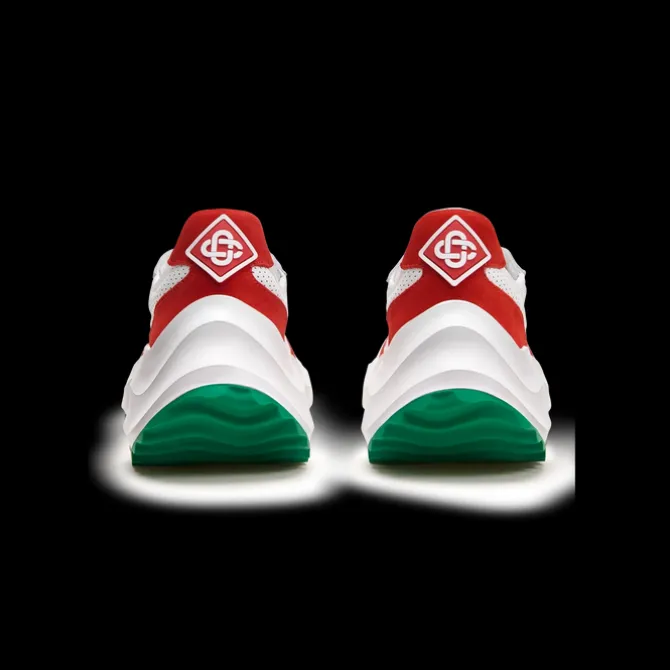 Men's Atlantis White & Red Sneaker