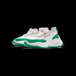 Men's Atlantis White & Tennis Green Sneaker