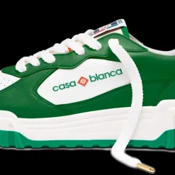 Men's Court Green & White Sneaker