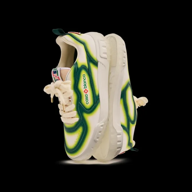 Men's Court Green Fade Sneaker