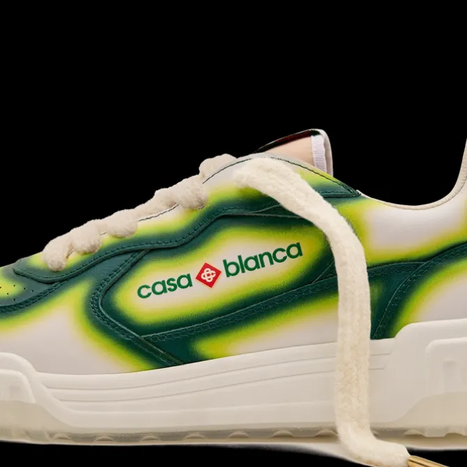 Men's Court Green Fade Sneaker