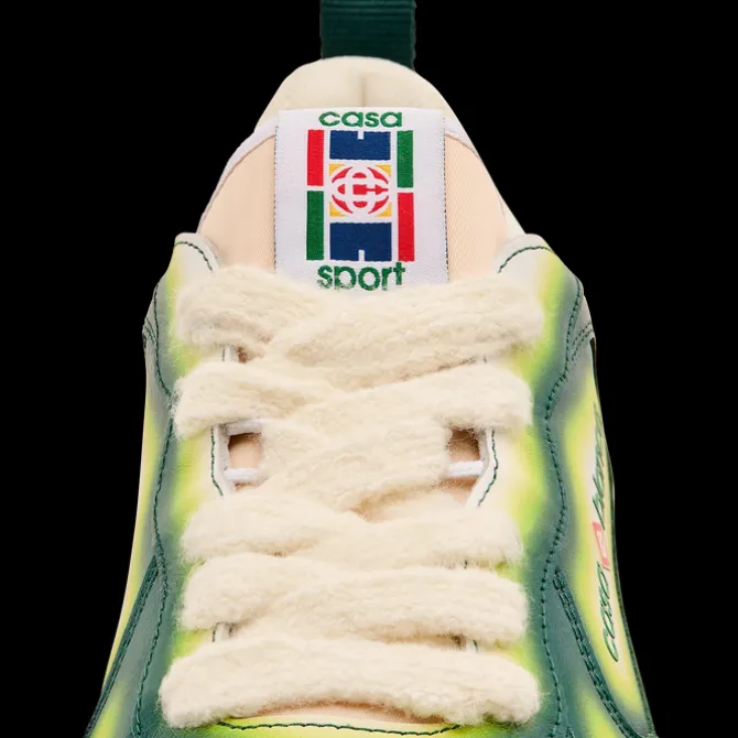 Men's Court Green Fade Sneaker