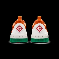 Men's Court Orange & White Sneaker