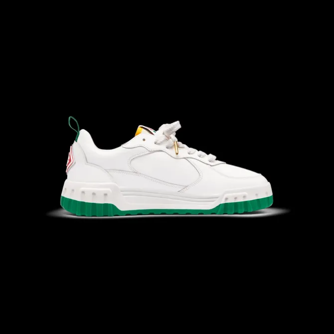 Men's Court White & Green Sneaker