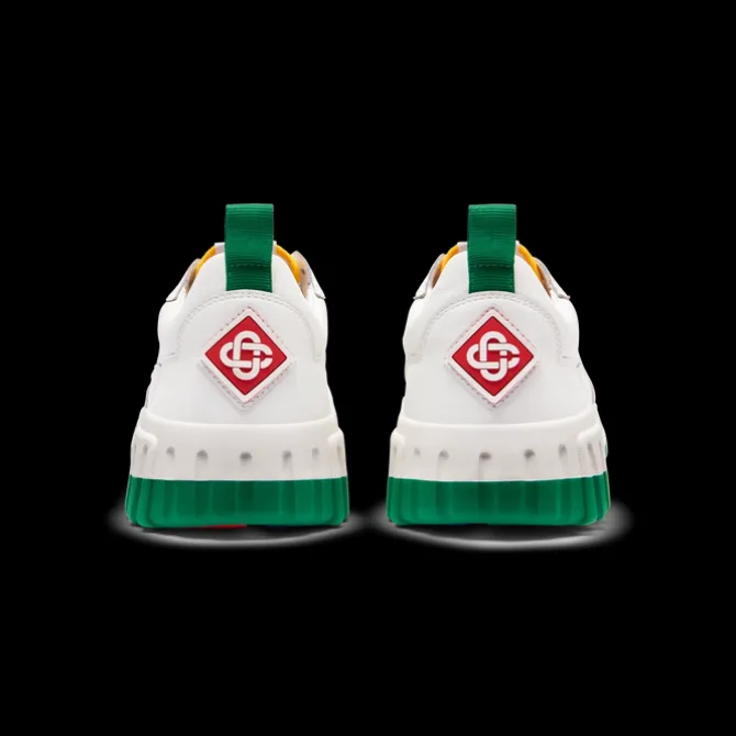 Men's Court White & Green Sneaker